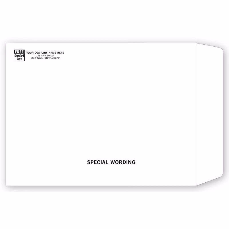 Envelope, 9 X 12 White Mailing