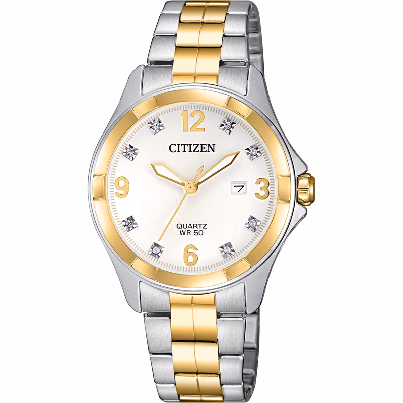 Women's Quartz Two-Tone Bracelet Watch