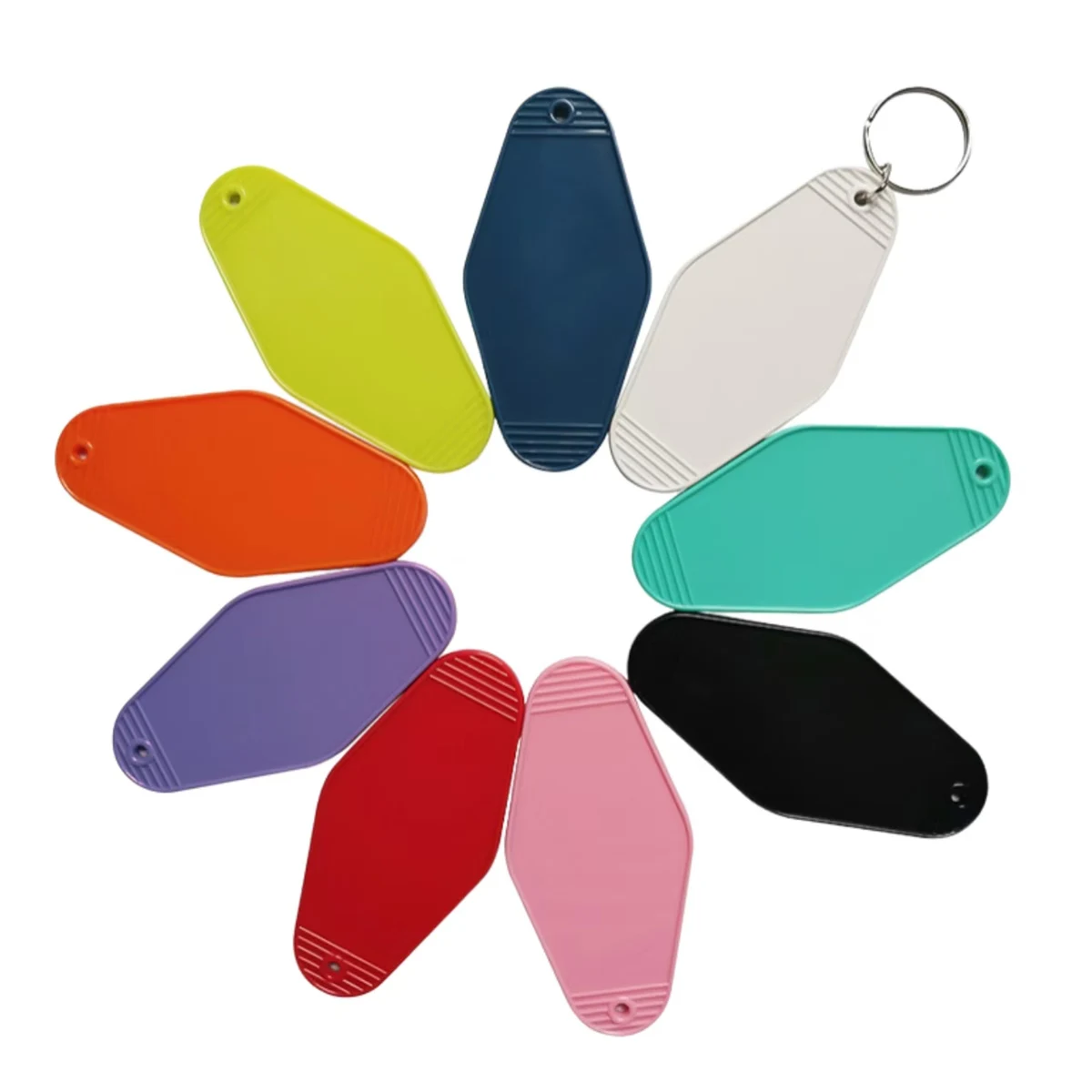 Retro Hotel Style Key Tag 1