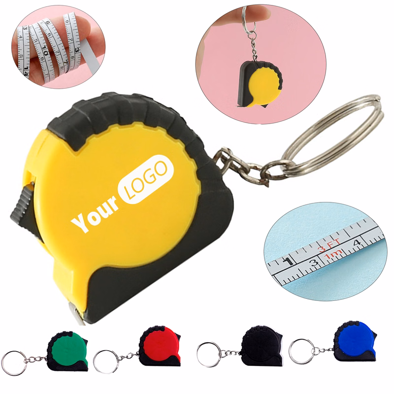 Custom Mini Tape Measure Keychains
