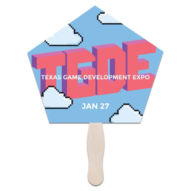 Pentagon Hand Fans 1