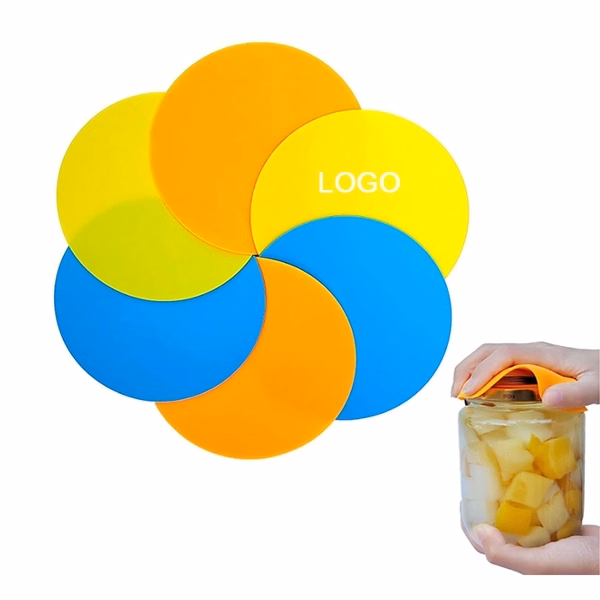 Circle Silicone Jar Opener Tool