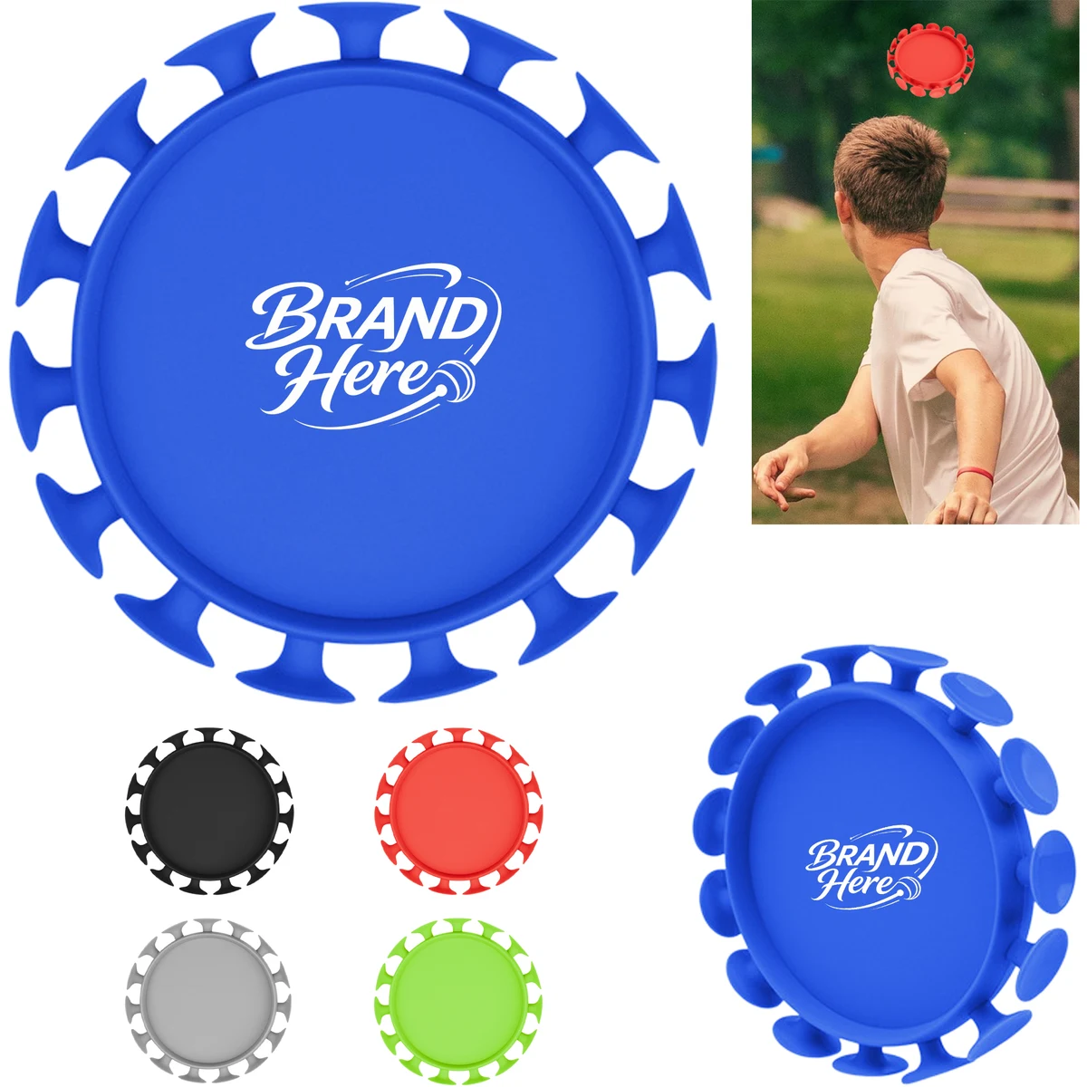 Silicone Disc Suction Cup 1