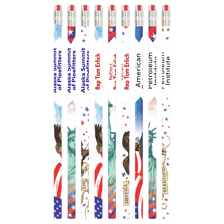 Union Printed- America The Beautiful Segment: Liberty Flag & Banner Assortment 1