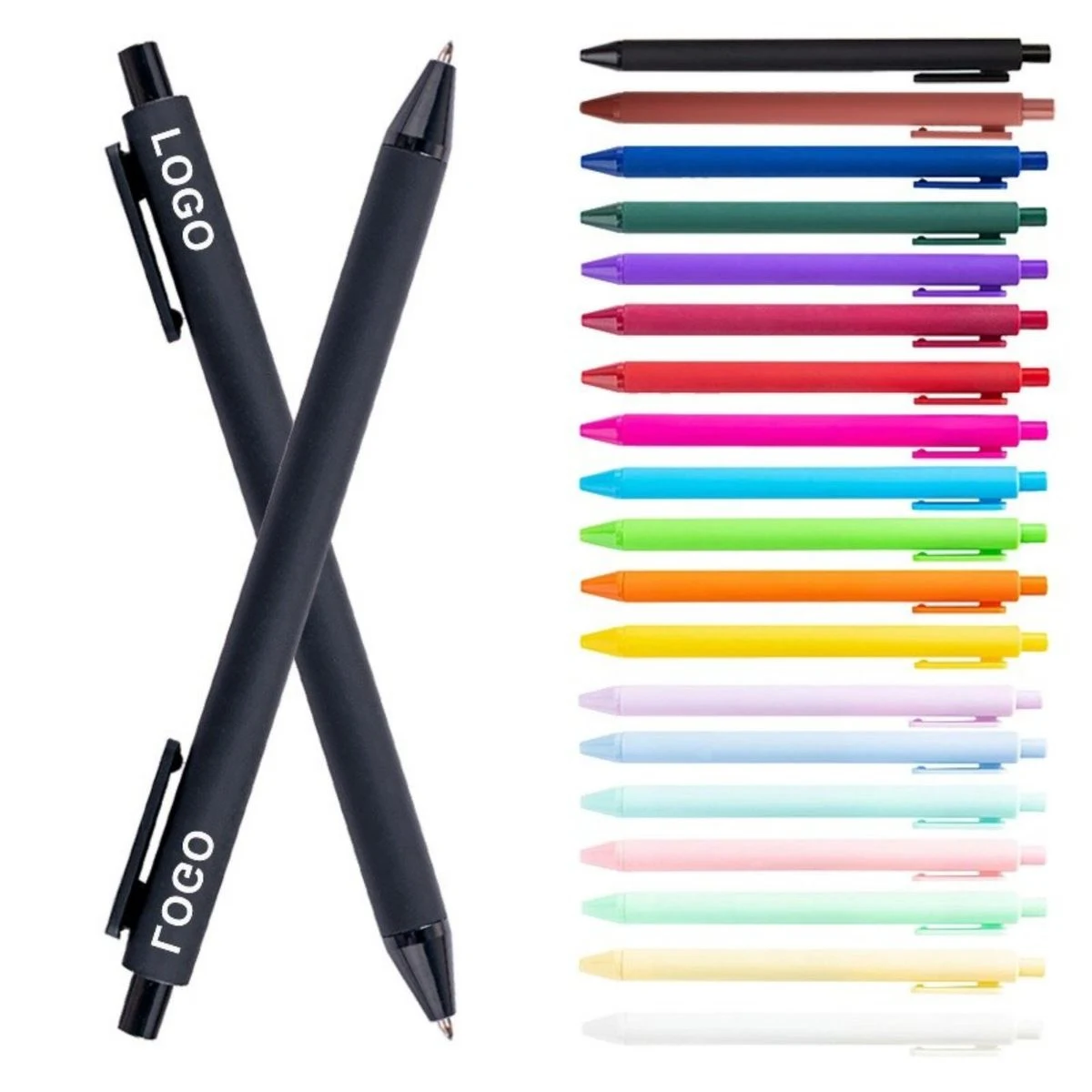 Customized Retractable Plastic Gel Pen 1