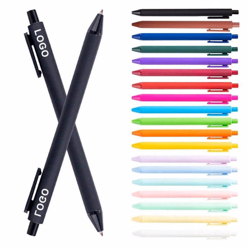 Customized Retractable Plastic Gel Pen