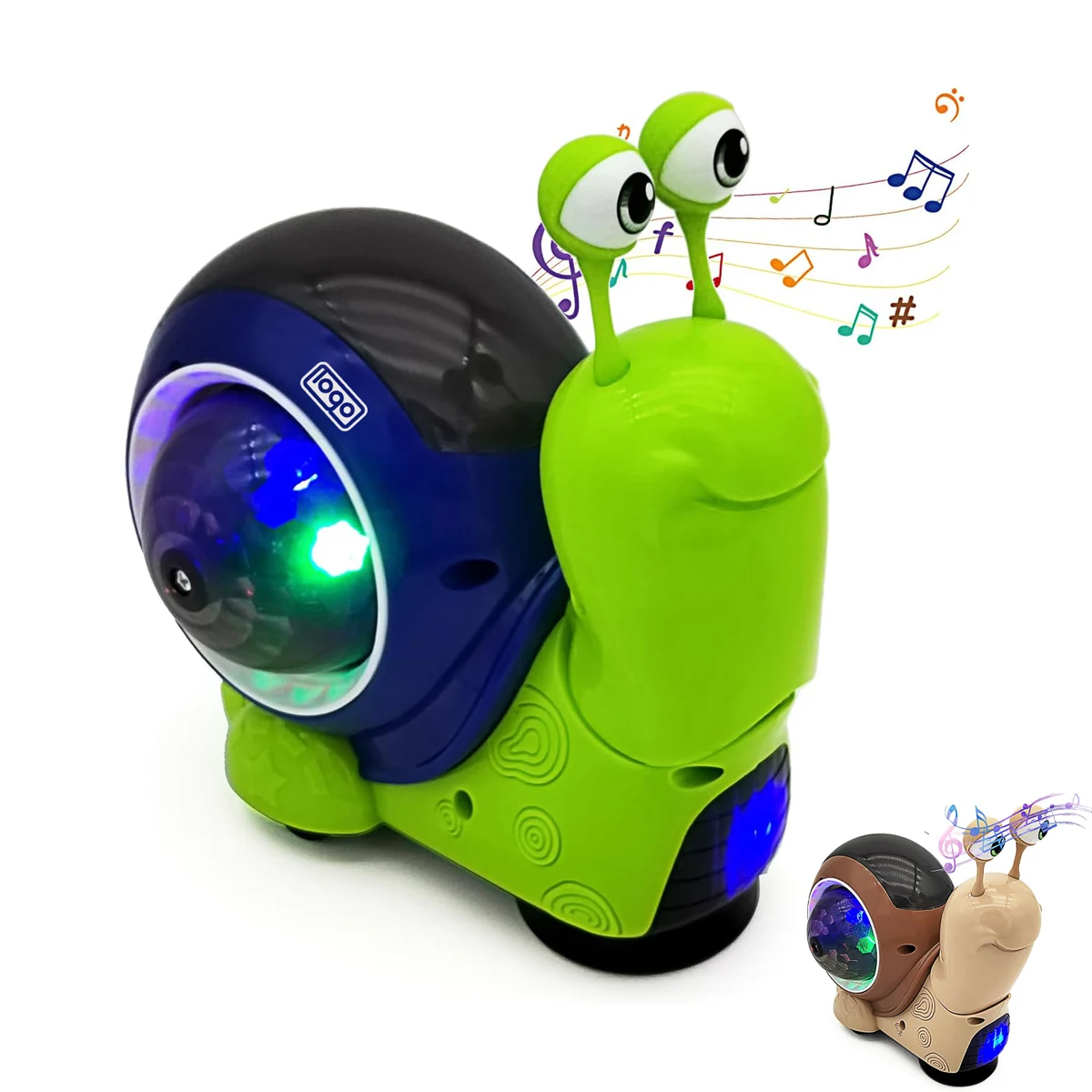 Baby Infant Luminous Snail Toy 1