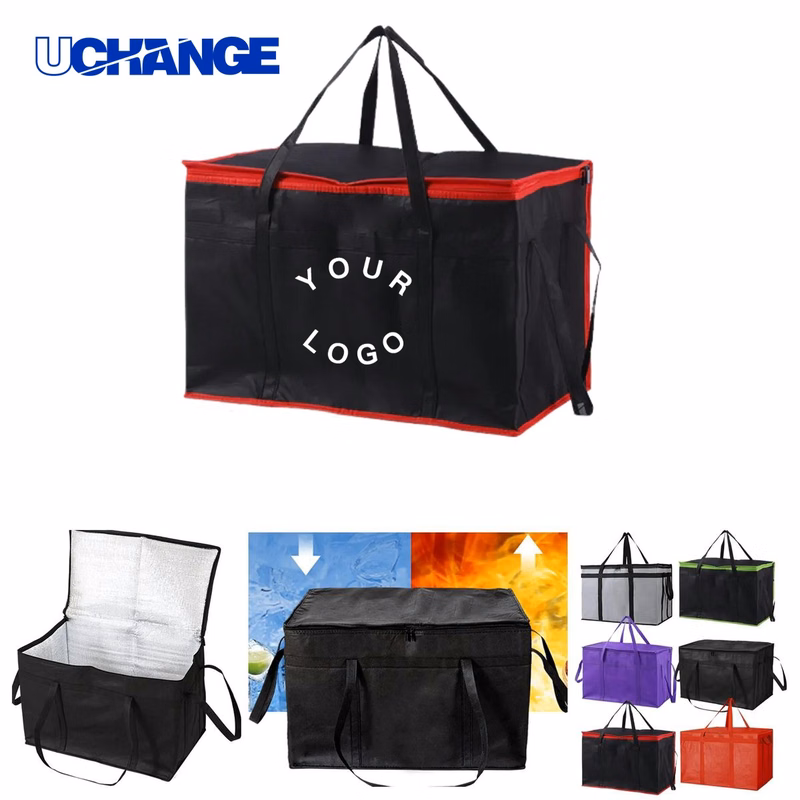 Large Insulated Grocery Tote Bag