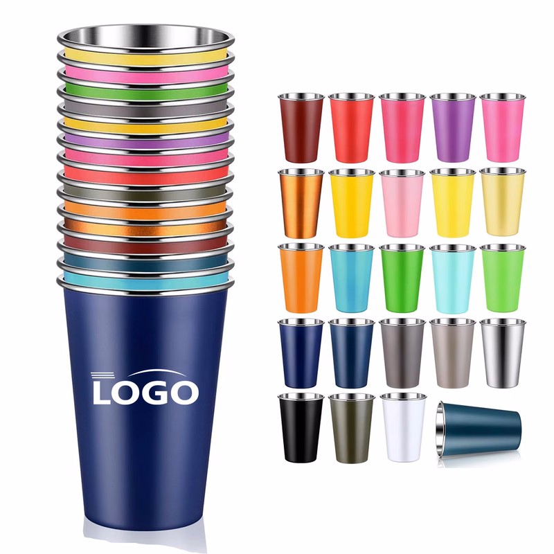 Stainless Steel Stackable 16oz Cup for Travel & Outdoors