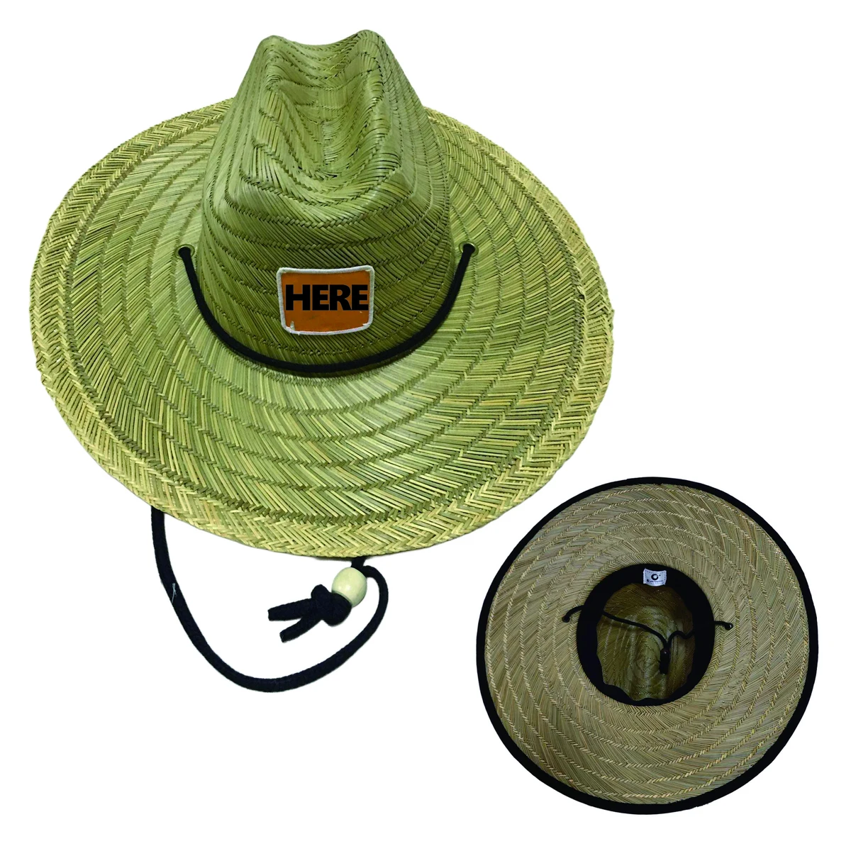 Straw Wide Brim Beach Hat Full Color MOQ 50 1