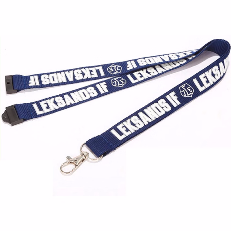 5/8" Polyester Lanyards with Safety Breakaway
