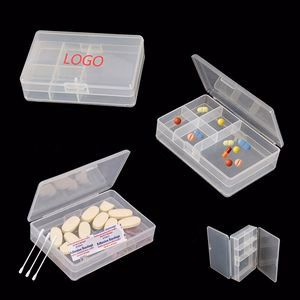 Double Sided Pill Case With Secure Snap Closure