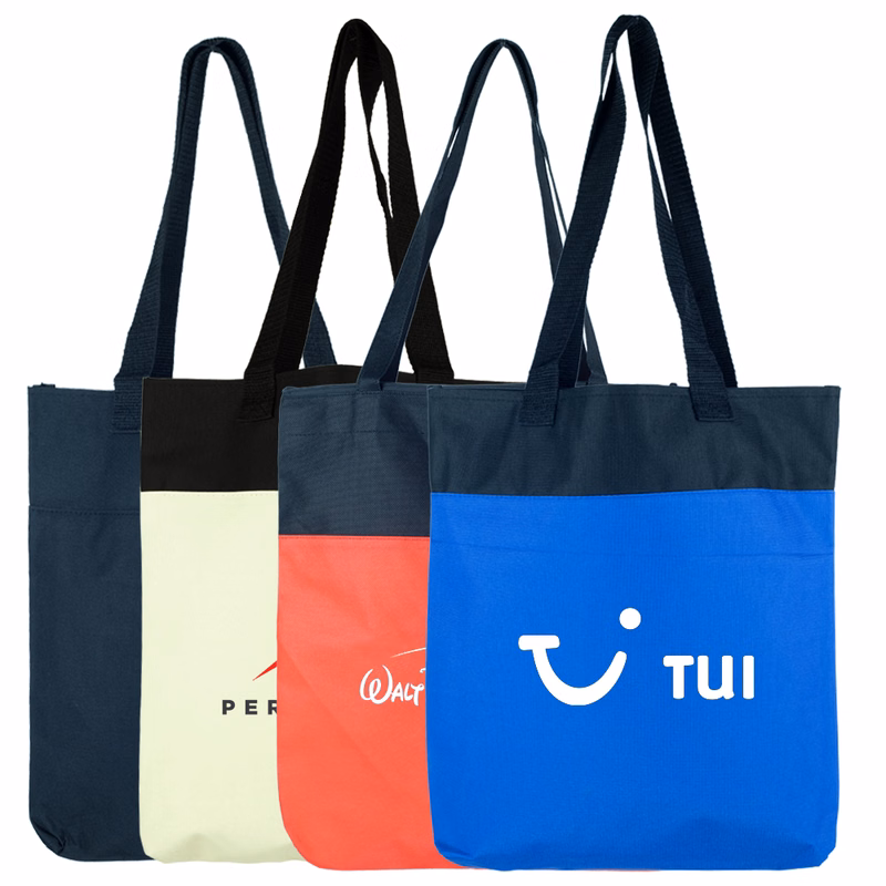 2 Tone Poly Tote Bag