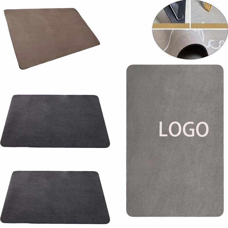 Square Diatom Mud Bathroom Mat