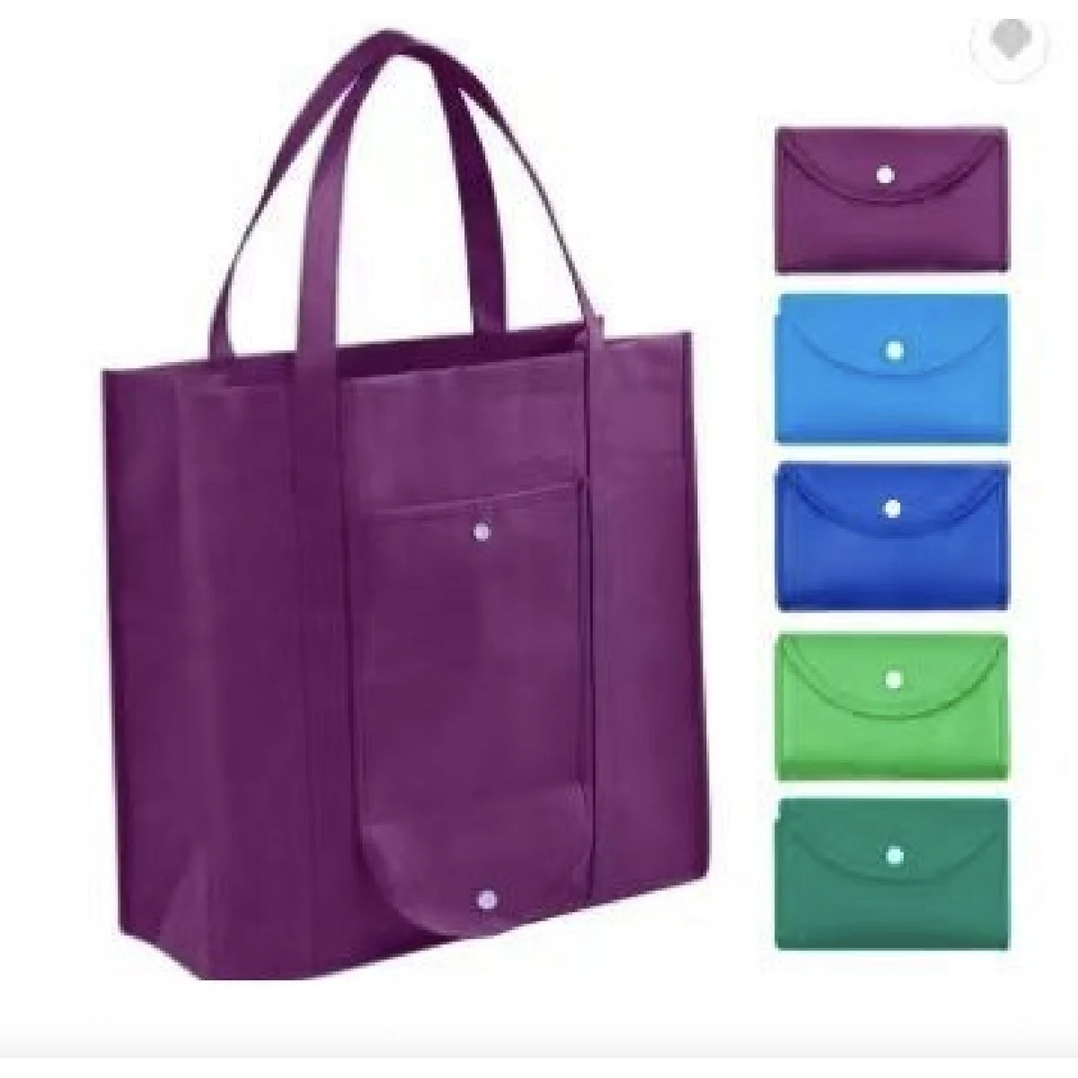 Reusable Non-Woven Foldable Shopping Tote Bag 1