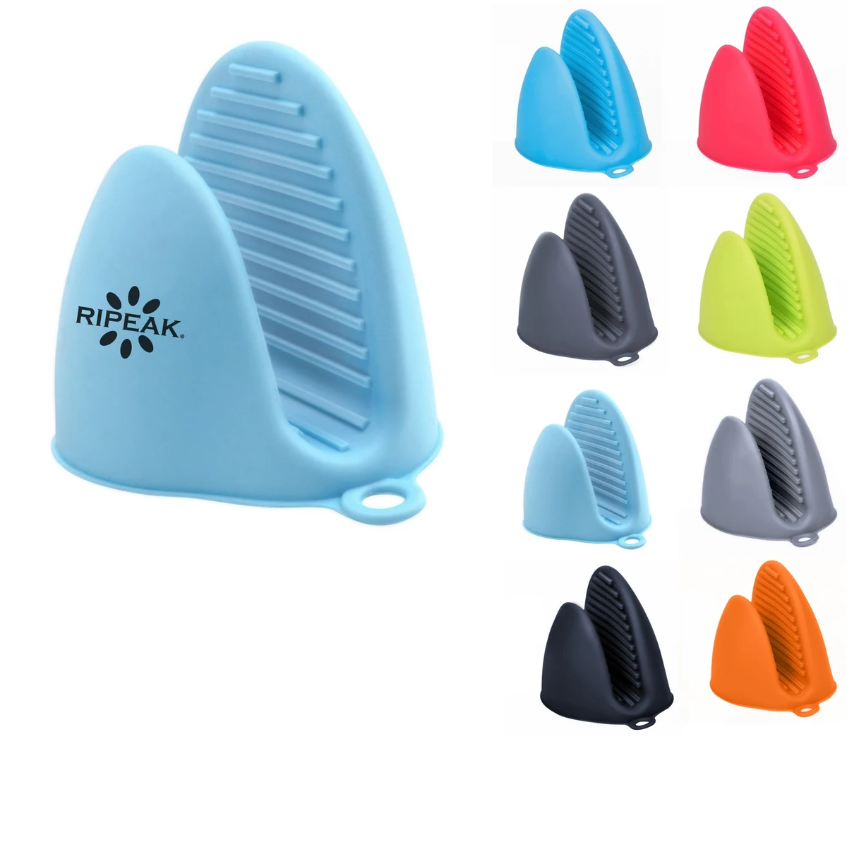 Silicone Anti Heat Glove Cooking Pinch Mitts 1