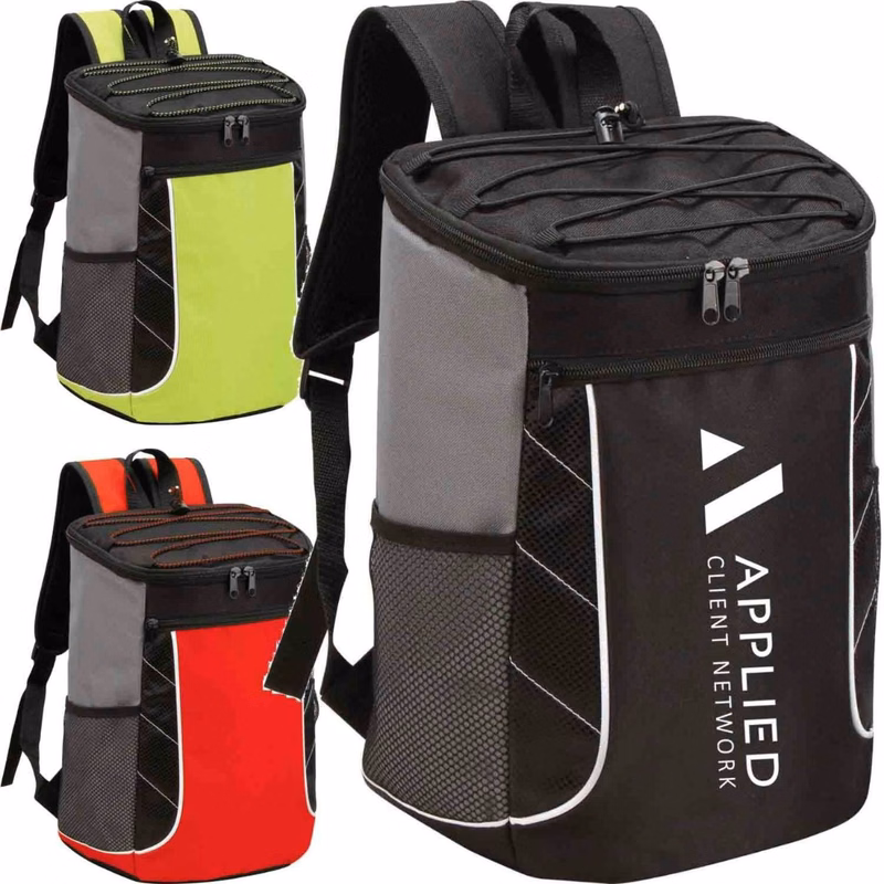 24-Can Backpack PEVA Lining Insulated Cooler Bag