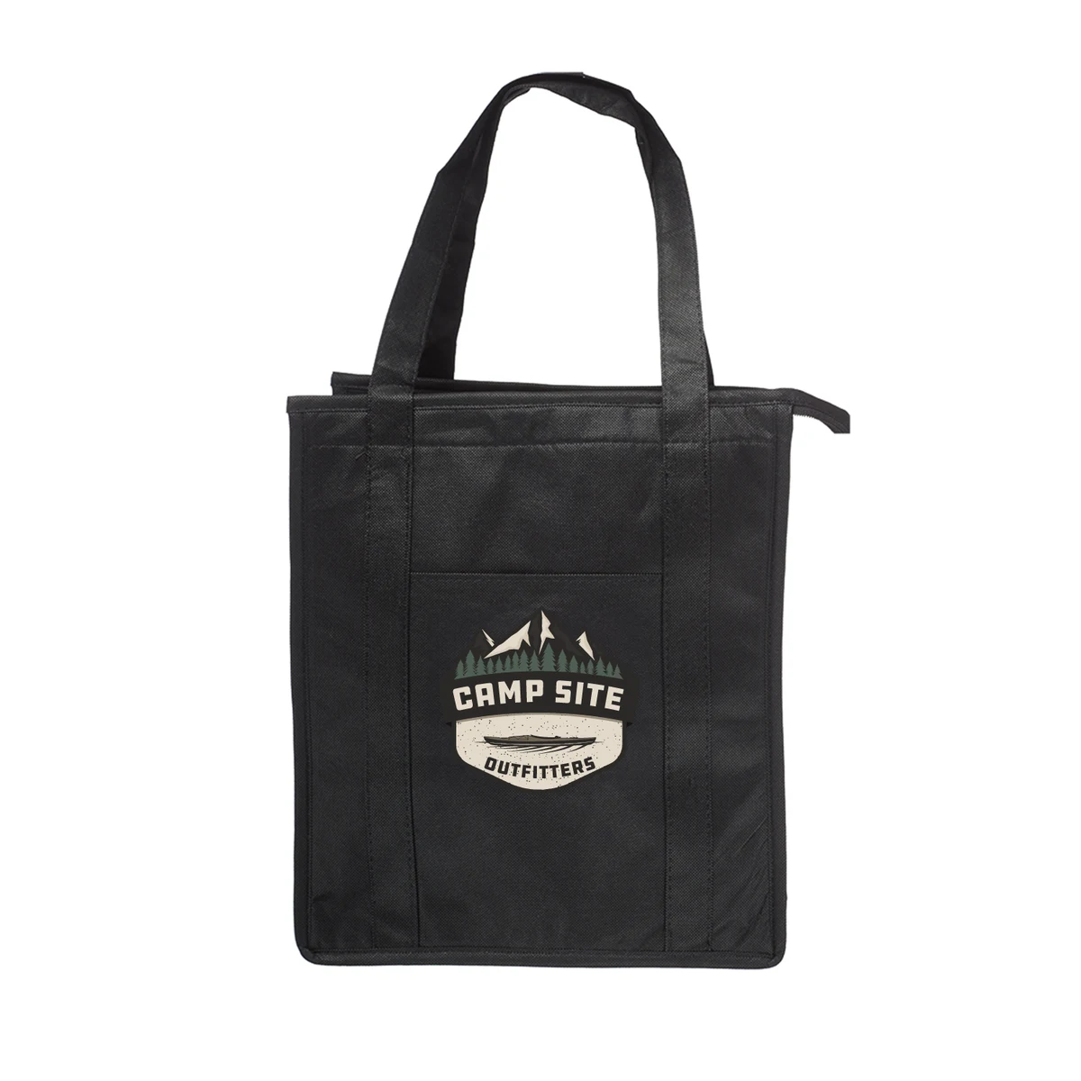 Stay Cool Non-Woven Insulated Tote Bag (Full Color Imprint) 1