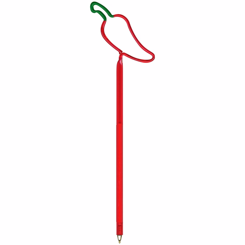 Jalapeno Pepper Multi-Color Inkbend Standard, Bent Pen