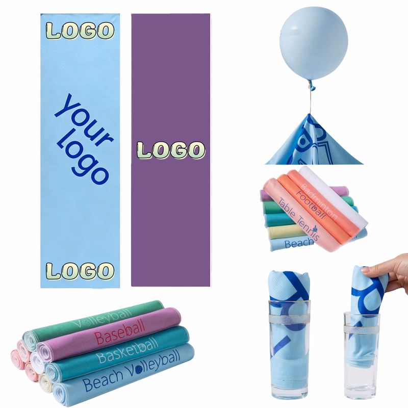 Custom Cooling Quick Dry Sport Towels