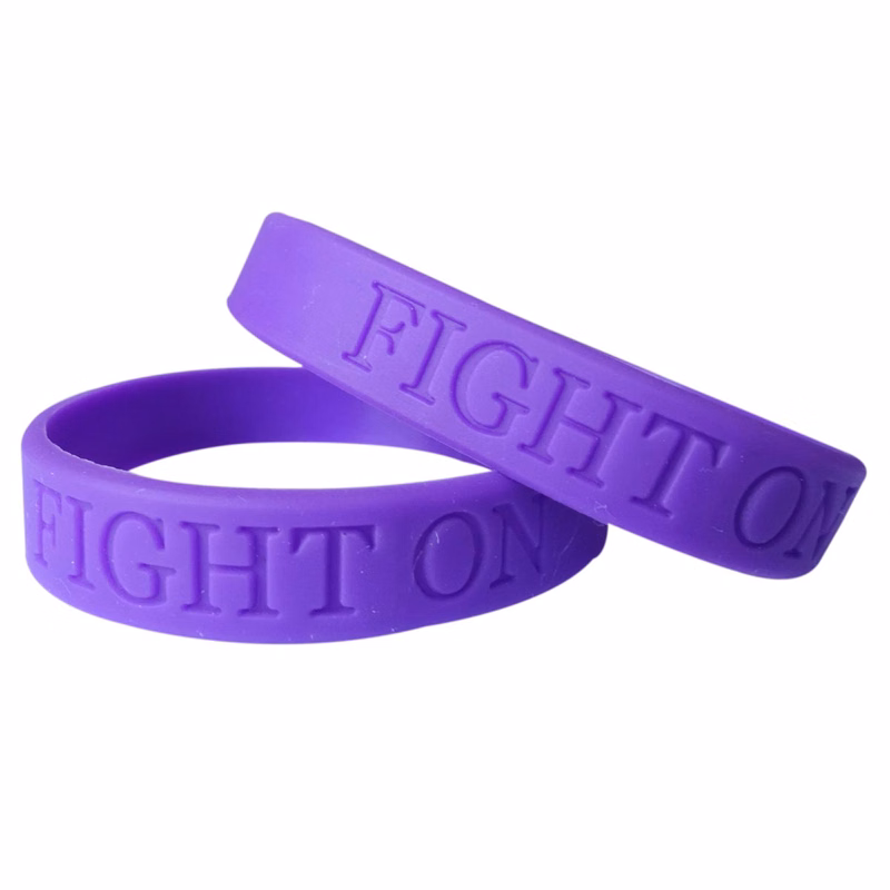 Debossed Silicone Wristband