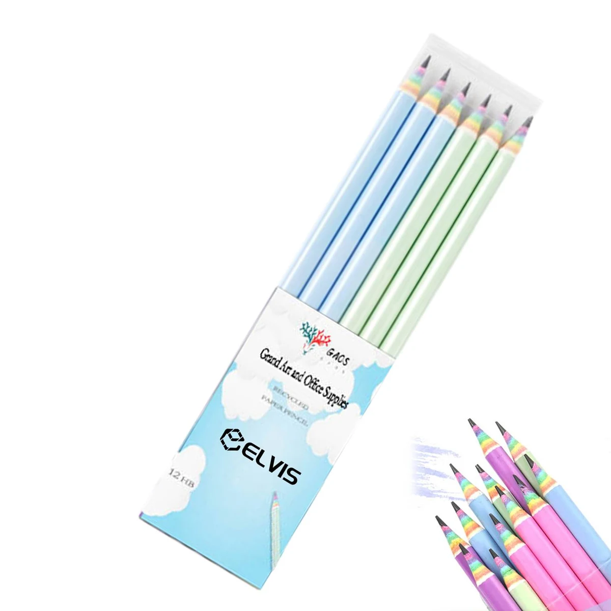 Paper Rainbow Pencil 1