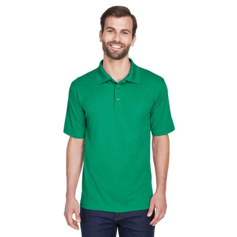 UltraClub Mens Cool & Dry Mesh Piqu Polo 1