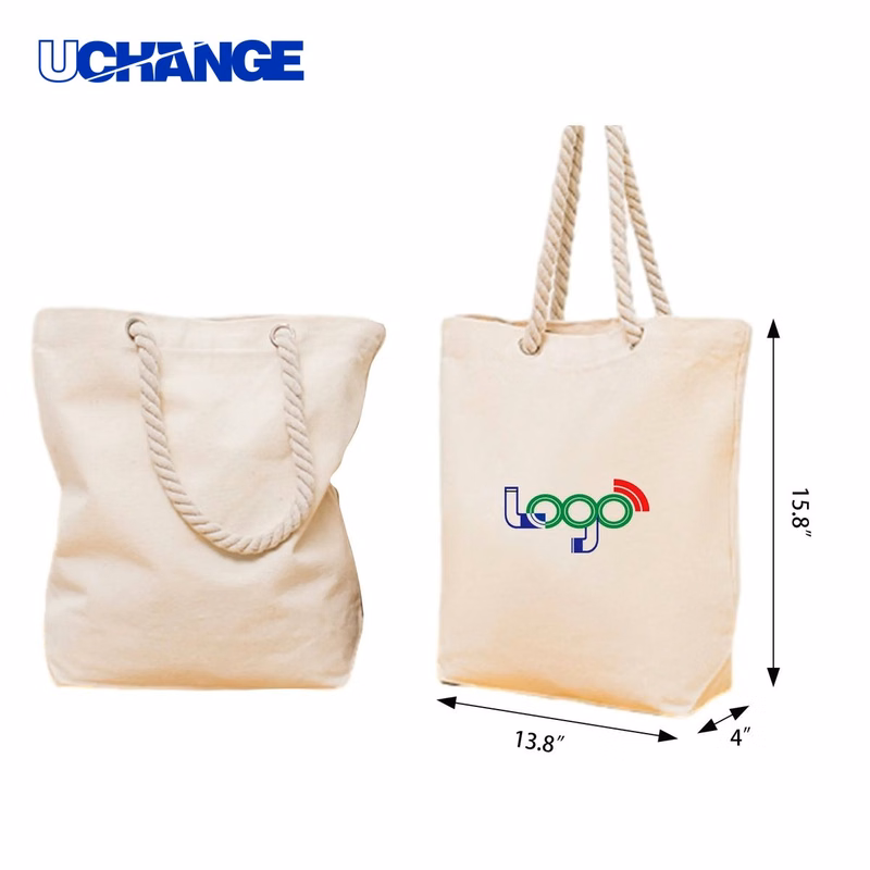 Twine Shoulder Crossbody Canvas Tote Bag