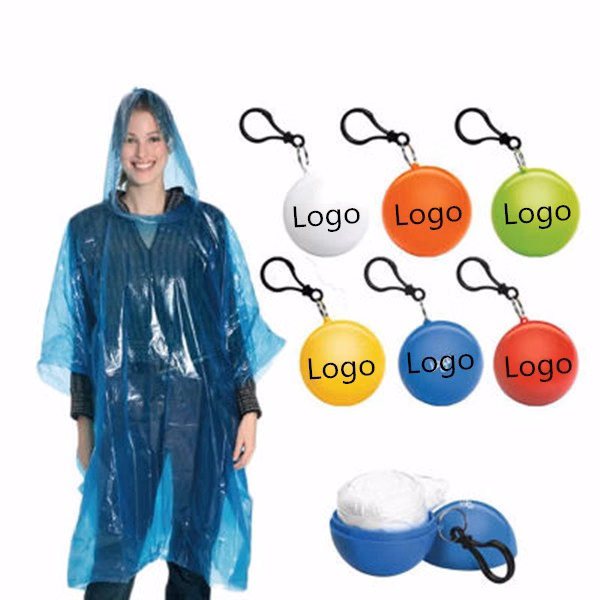 Keychain Ball Poncho