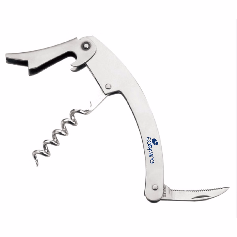 Stainless Steel Wine Opener/Corkscrew