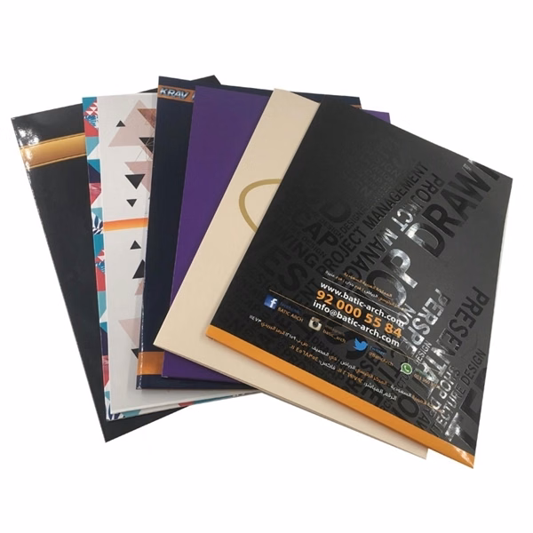 Paper Two-Pocket Mini Folder