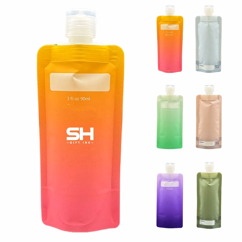 3oz Refillable Squeeze Toiletry Pouch