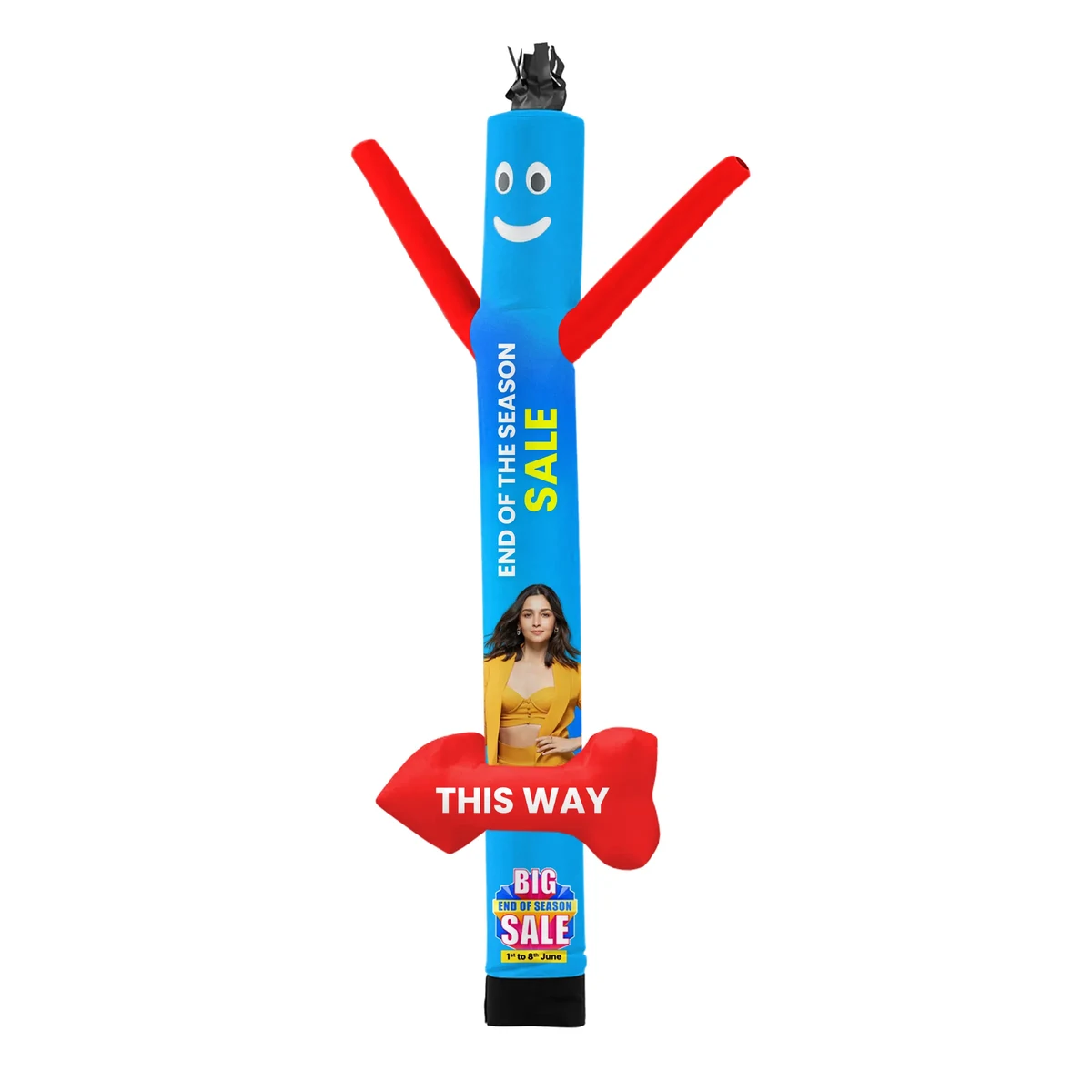 12' & 16' Air Dancer Arrow Person - 1 Leg - Digital 1