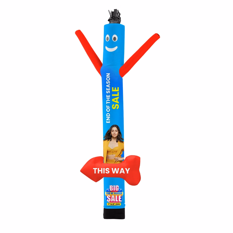 12' & 16' Air Dancer Arrow Person - 1 Leg - Digital