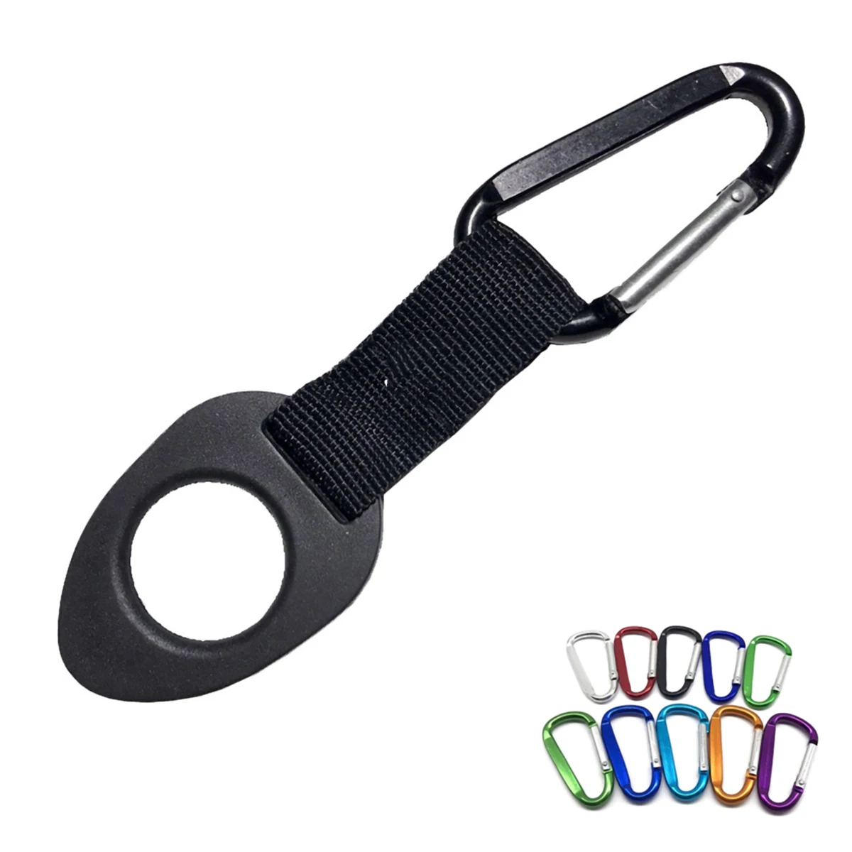 Multifunctional Water Bottle Holder w/Carabiner Clip 1