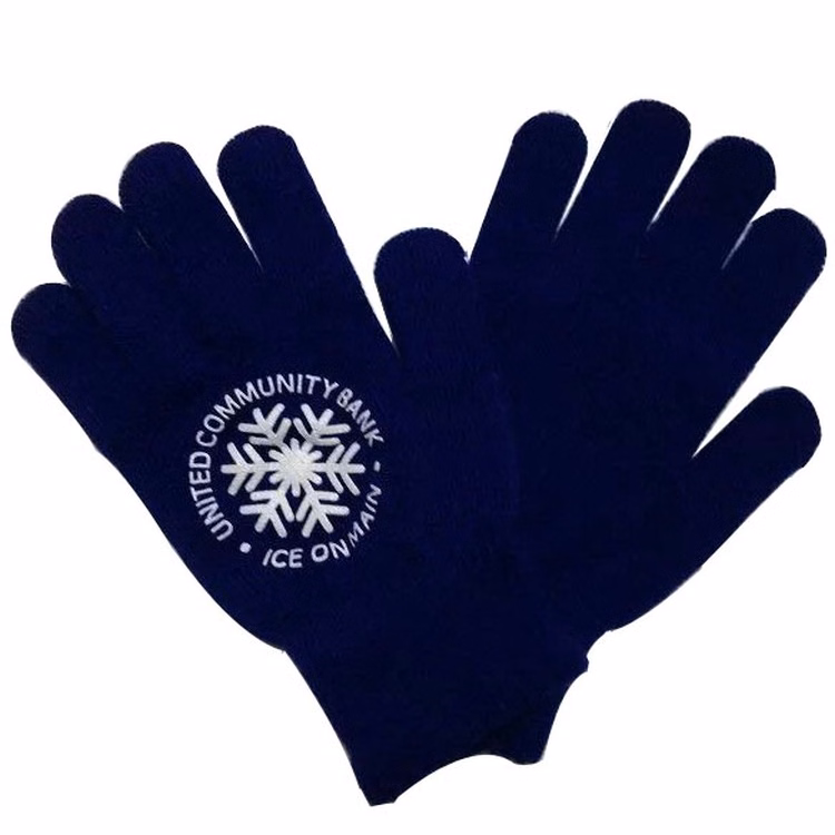 Classic Solid Colored Knit Gloves