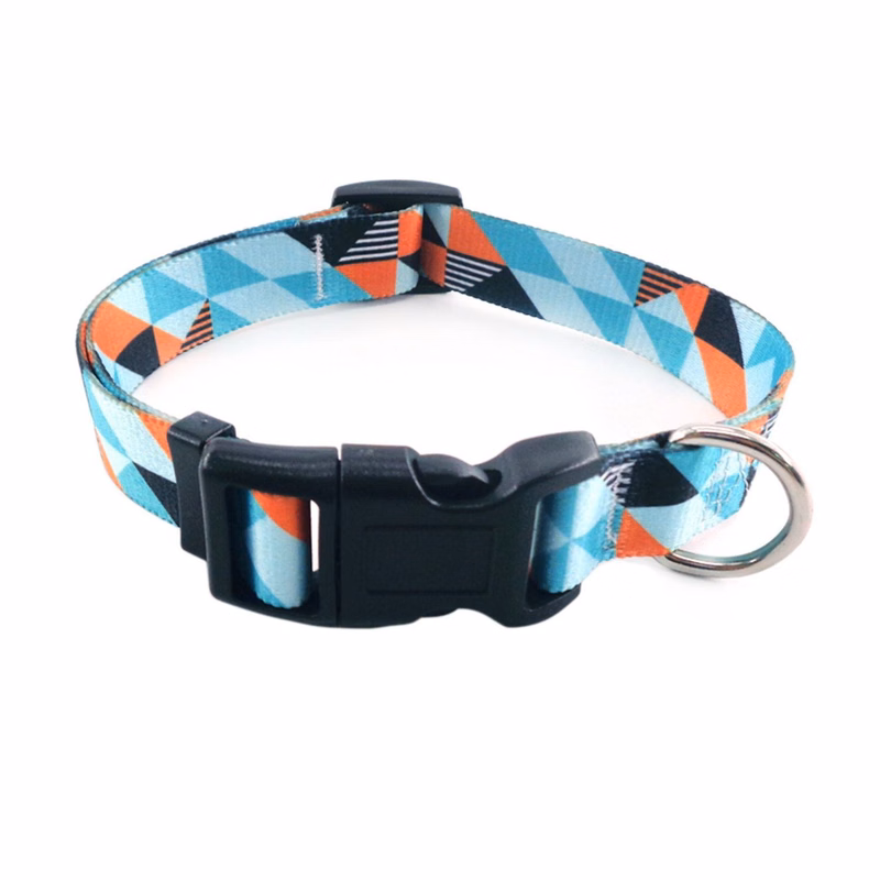 5/8"W x 12"L Adjustable Pet Collar w/ Buckle Release Sublimation