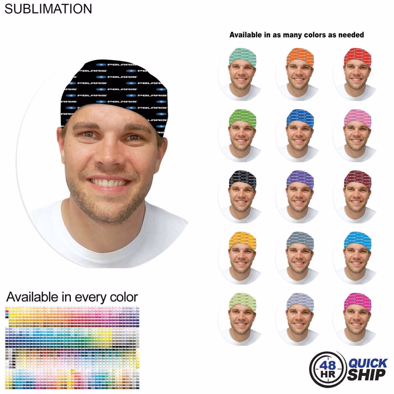 48 Hr Quick Ship - Team Building Sublimated Multifunction 2-Ply WINTER Tubular Headwear