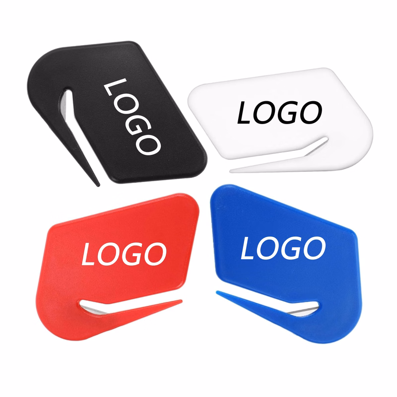 MOQ 100pcs Compact Plastic Envelope Opener With Your Brand