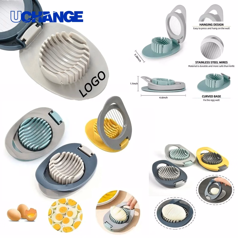 Multi-Purpose Egg Slicer Kitchen Tool for Fruits & Boiled Eggs