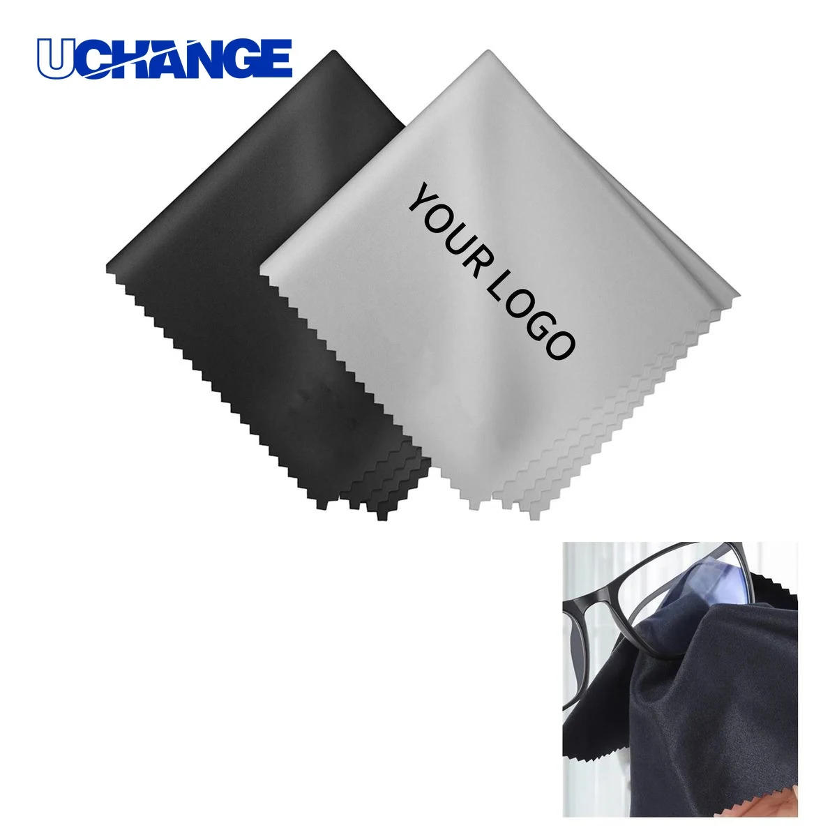 Screen Cleaning Cloth Wipe with Zigzag Edge 1