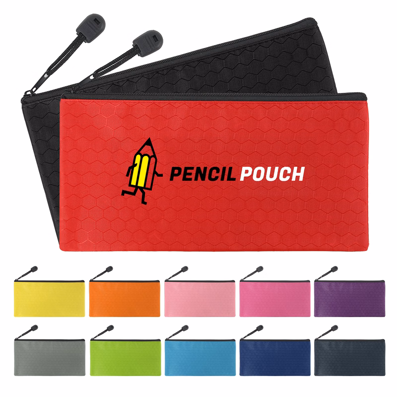 Waterproof Zipper Pencil Pouch (Ocean)