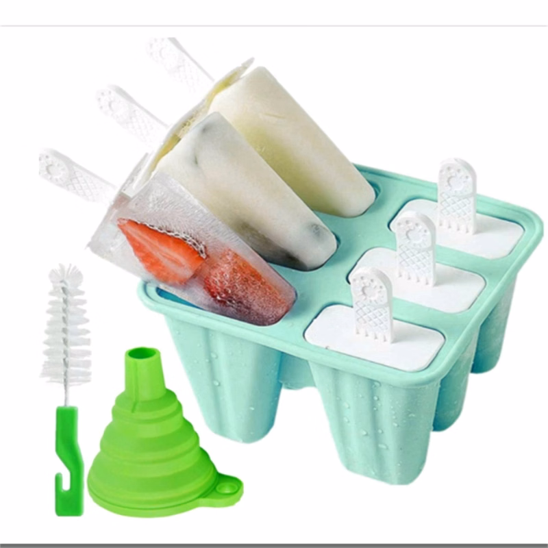 Popsicle Molds 6 Pieces Ice Pop Make