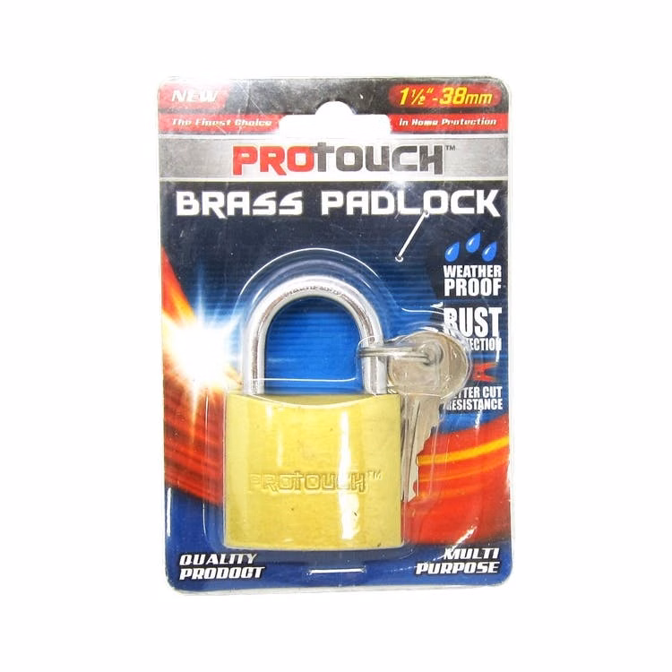 Brass Pad Locks 1.5"