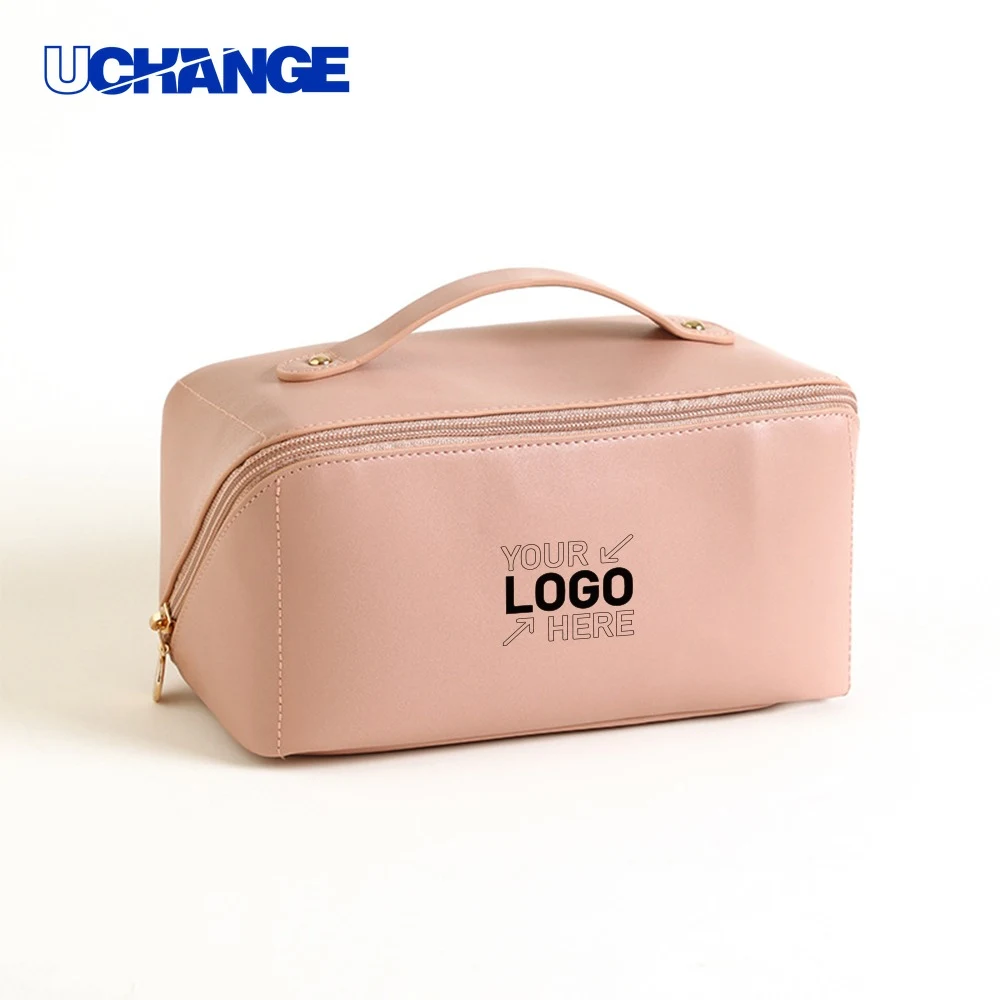 PU Cosmetic Bag with Handle 1