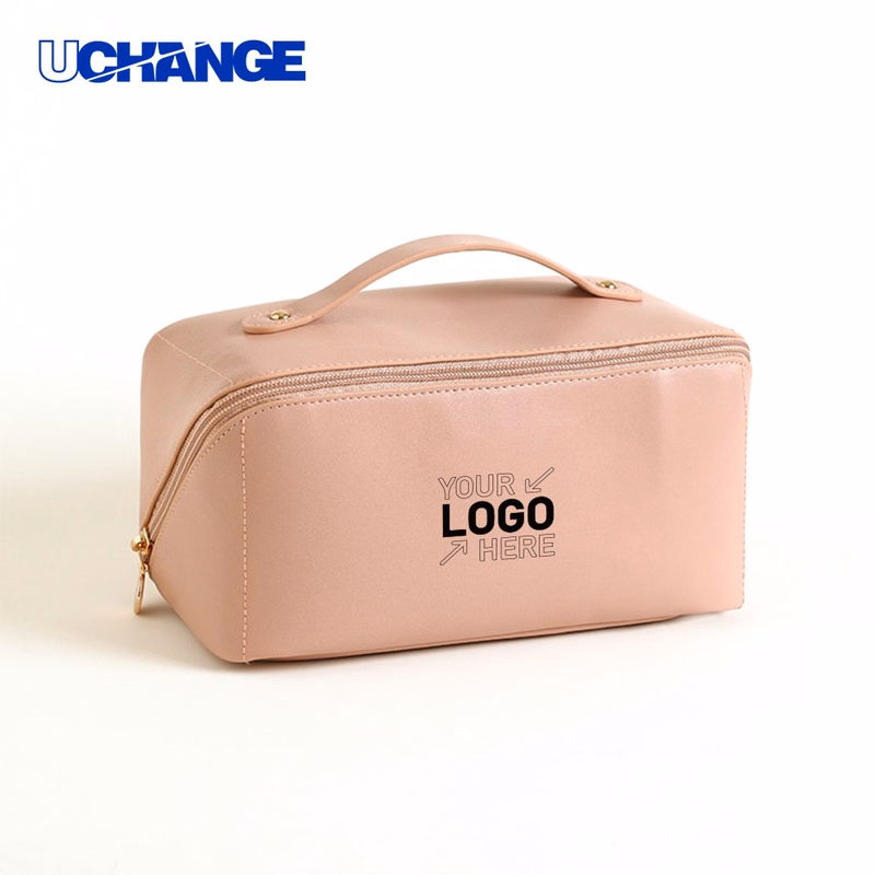 PU Cosmetic Bag with Handle