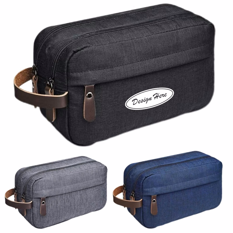 Durable Waterproof Travel Makeup Bag with Practical Handle