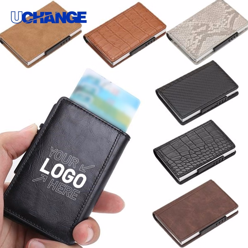 Slim RFID Wallet Card Holder Case