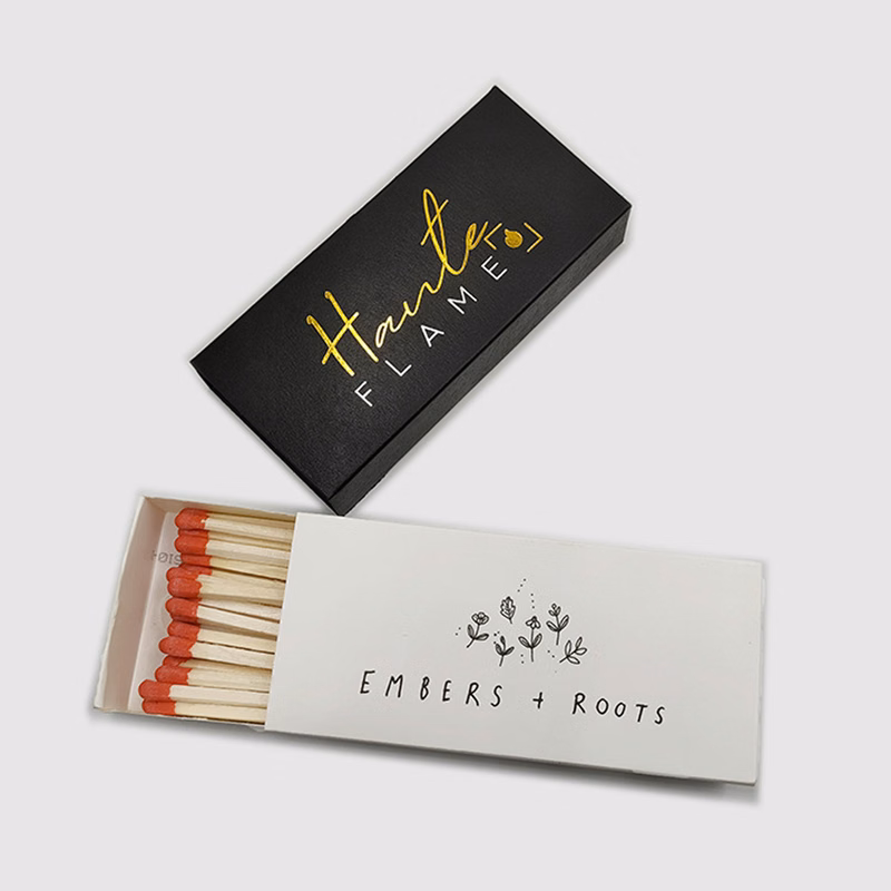 Matchboxes with full-color effect, made in small batches