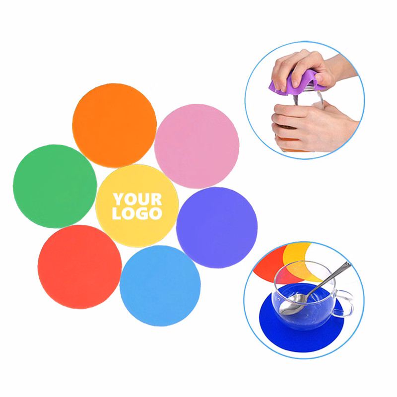 5'' Round Silicone Bottle Opener